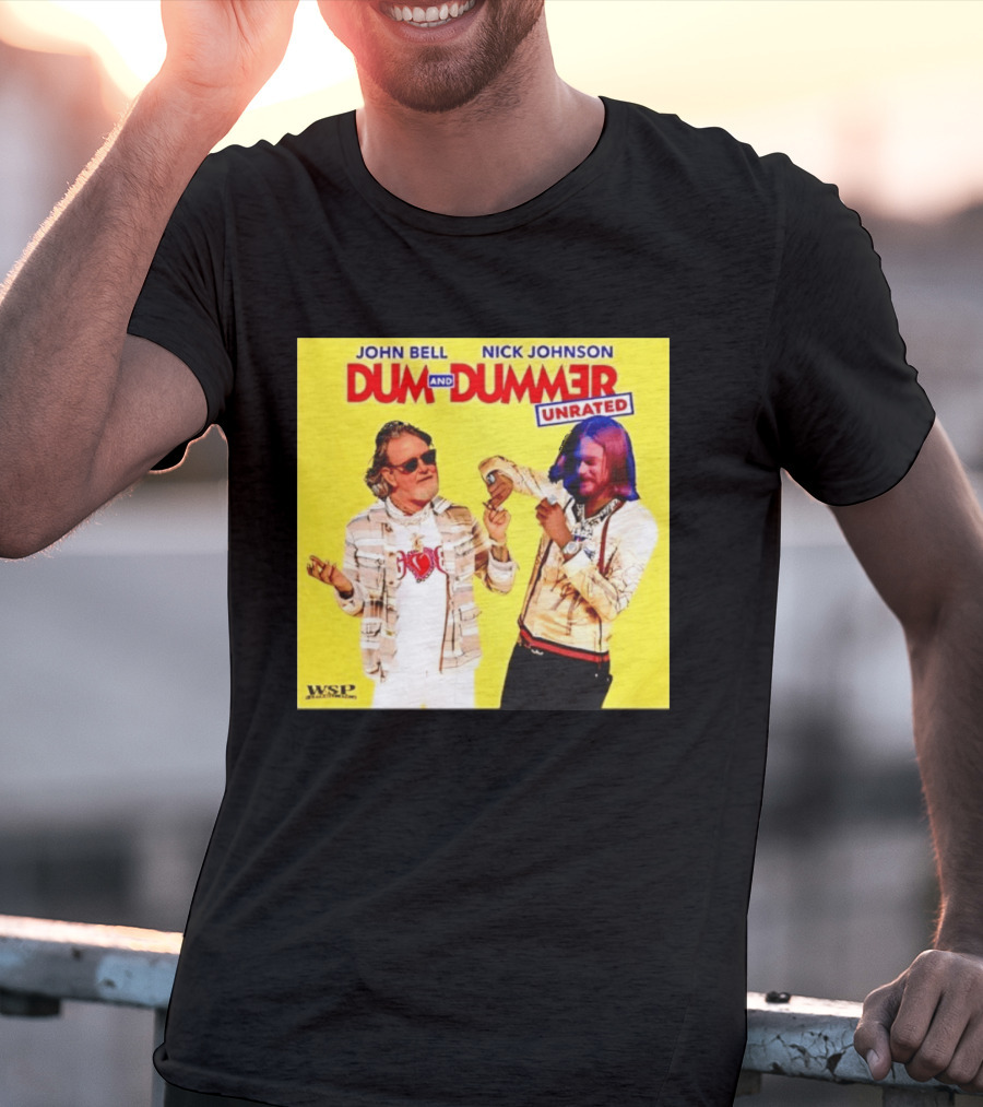 John Bell Nick Johnson Dum And Dummer Unrated MLB WSP T-Shirt