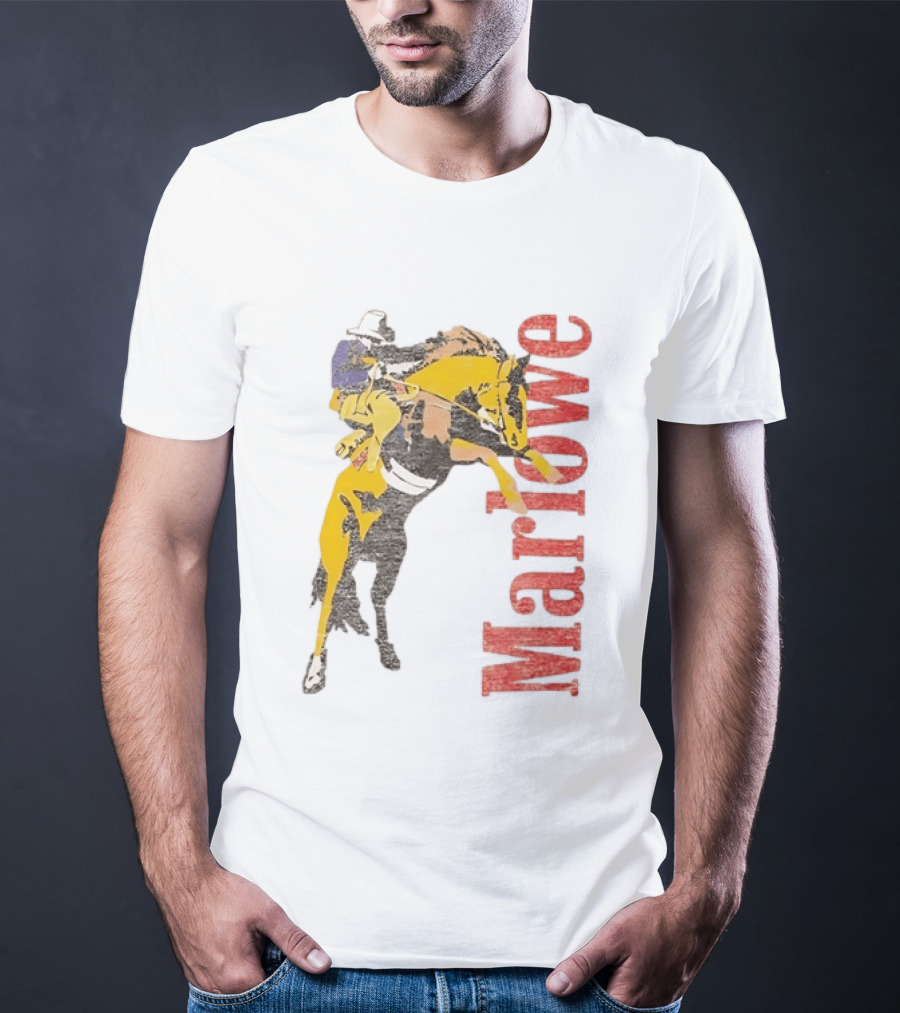 Marlowe Cowboy Horse Rider Western T-Shirt