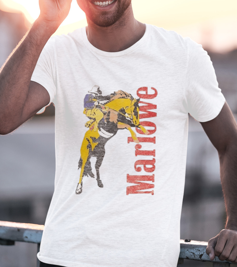 Marlowe Cowboy Horse Rider Western T-Shirt