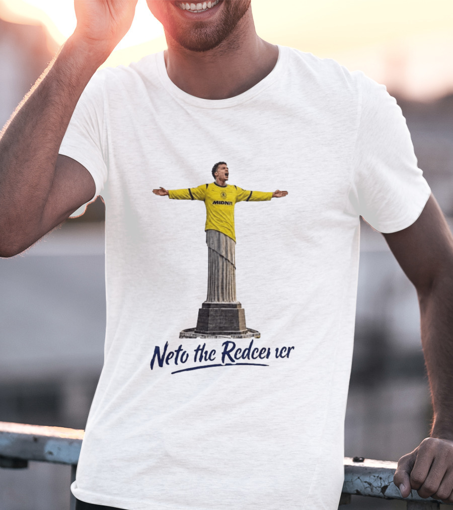 Neto The Redeemer Wolverhampton Wanderers Midnite Soccer Player T-Shirt