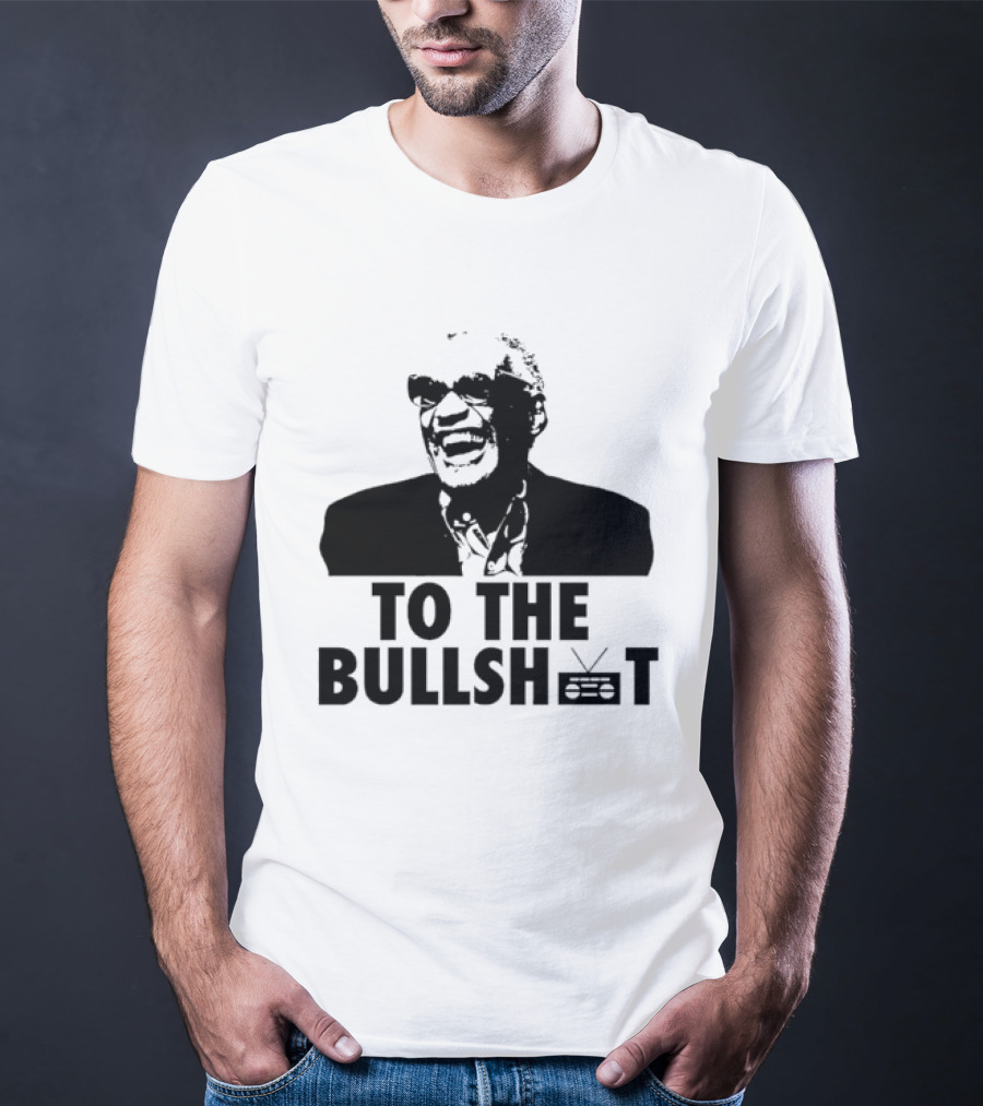 Ray Charles Wearing Sunglasses To The Bullshit TV T-Shirt