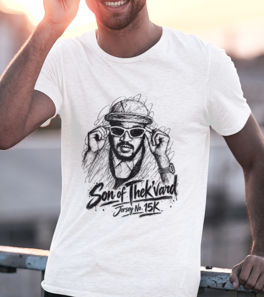 Son Of Thekvard Jersey No 15K Bold Sketch T-Shirt