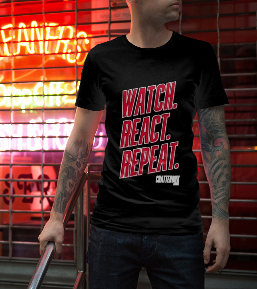 REACT REPEAT Chatterbox Sports T-Shirt