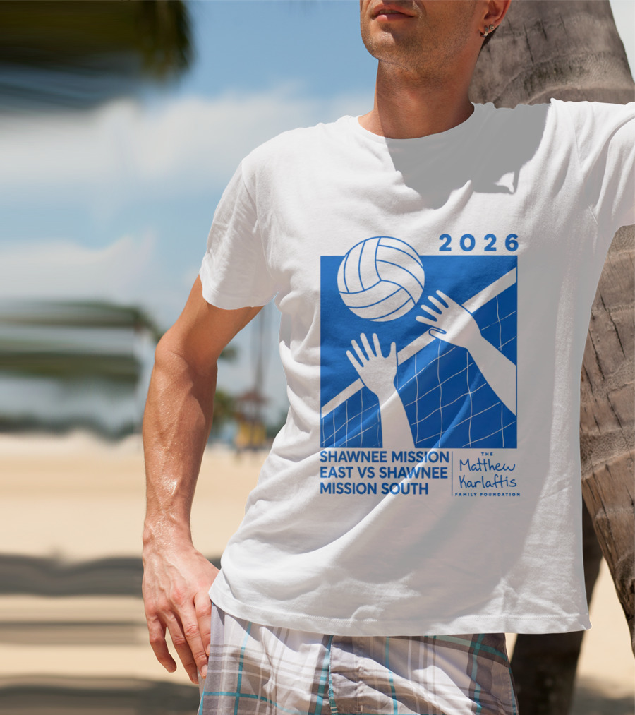 Shawnee Mission East Vs Shawnee Mission South Volleyball 2026 T-Shirt