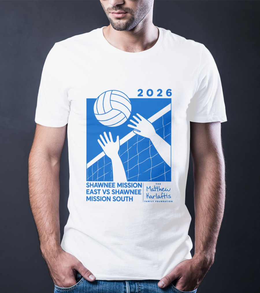 Shawnee Mission East Vs Shawnee Mission South Volleyball 2026 T-Shirt