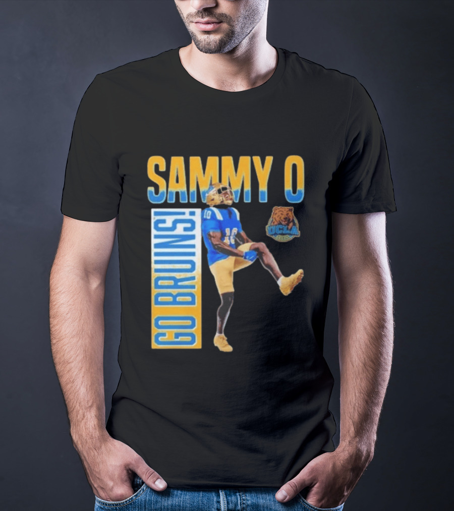 UCLA Bruins No 10 Sammy O Go Bruins College Football T-Shirt