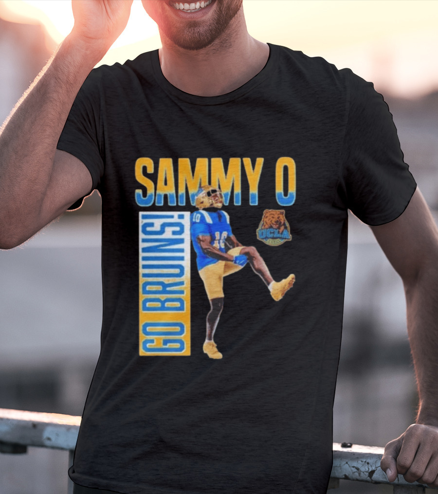 UCLA Bruins No 10 Sammy O Go Bruins College Football T-Shirt