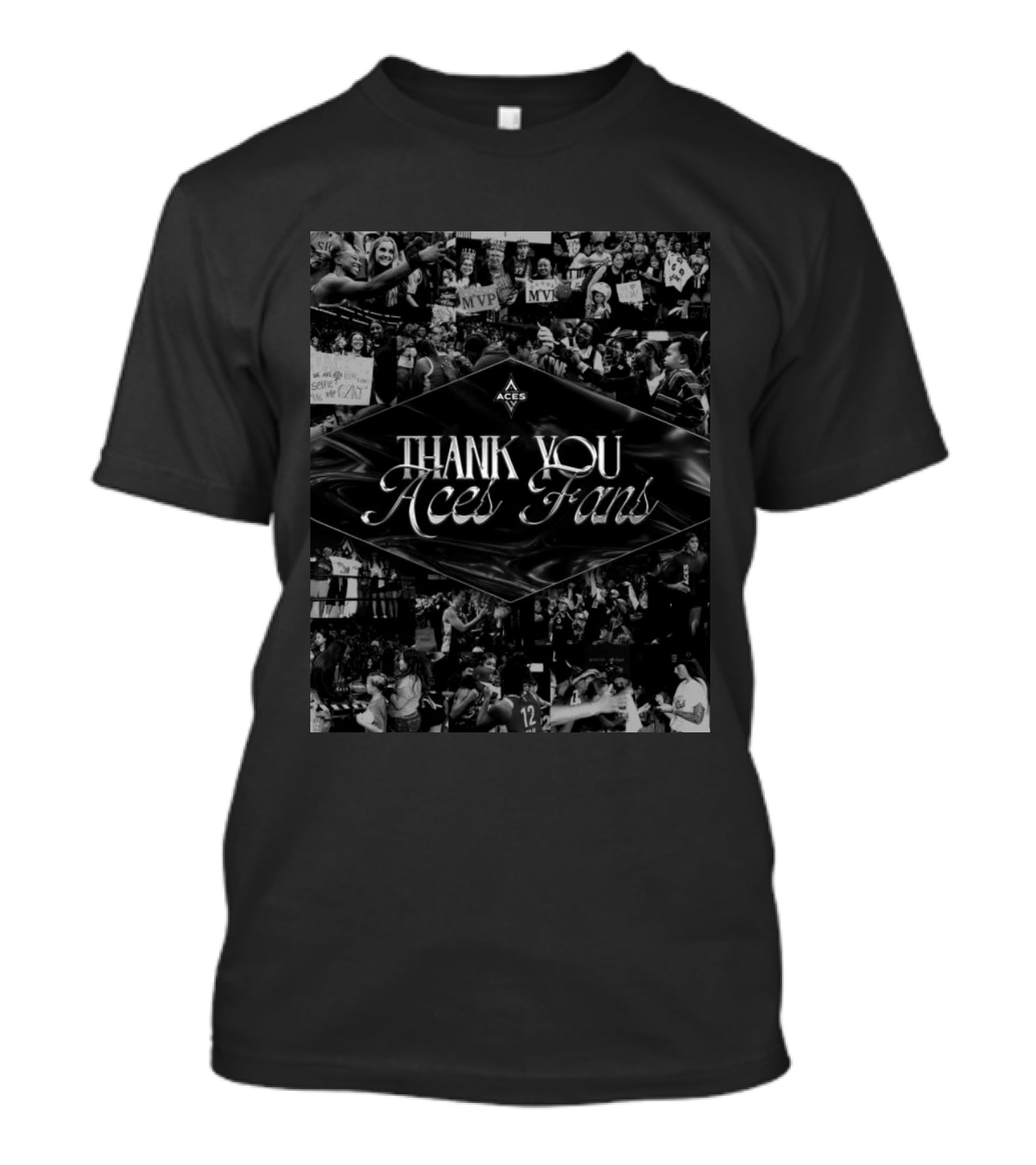 Thank You Aces Fans From Utah To San Antonio To Las Vegas T-Shirt