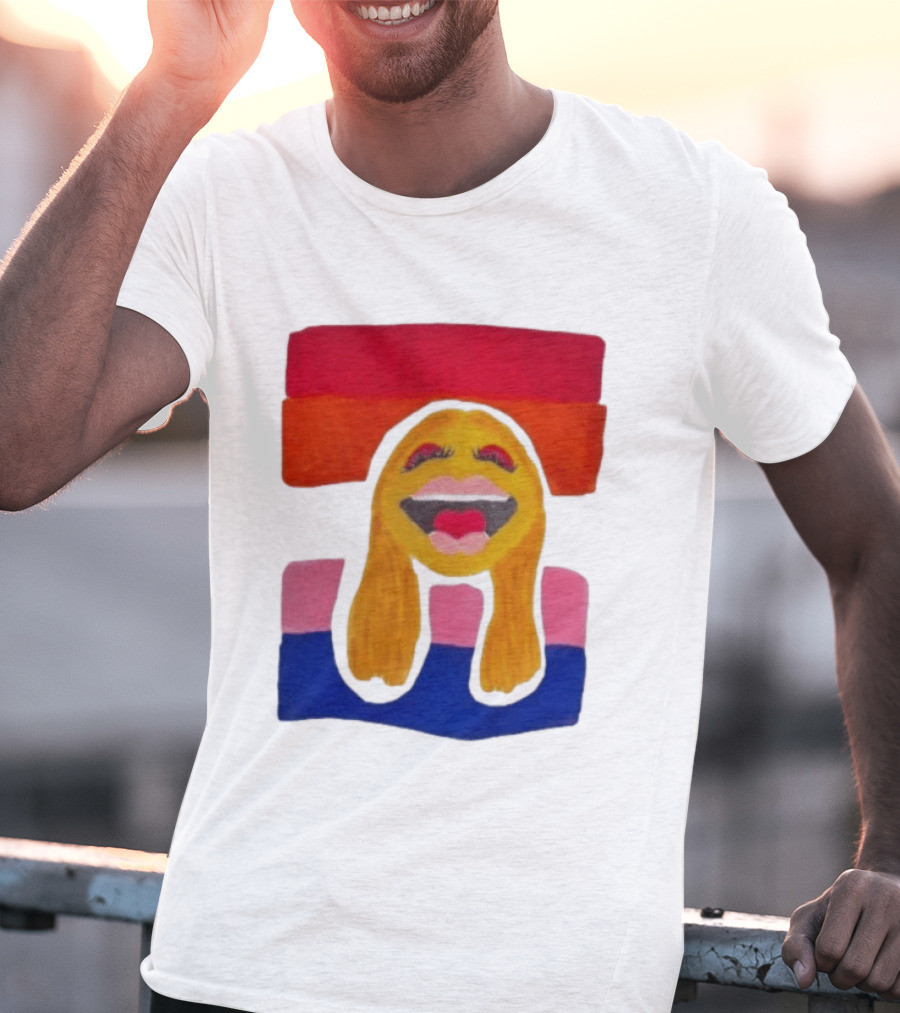 Janice Muppet Character With Lesbian Pride Colors LGBTQ The Muppets T-Shirt