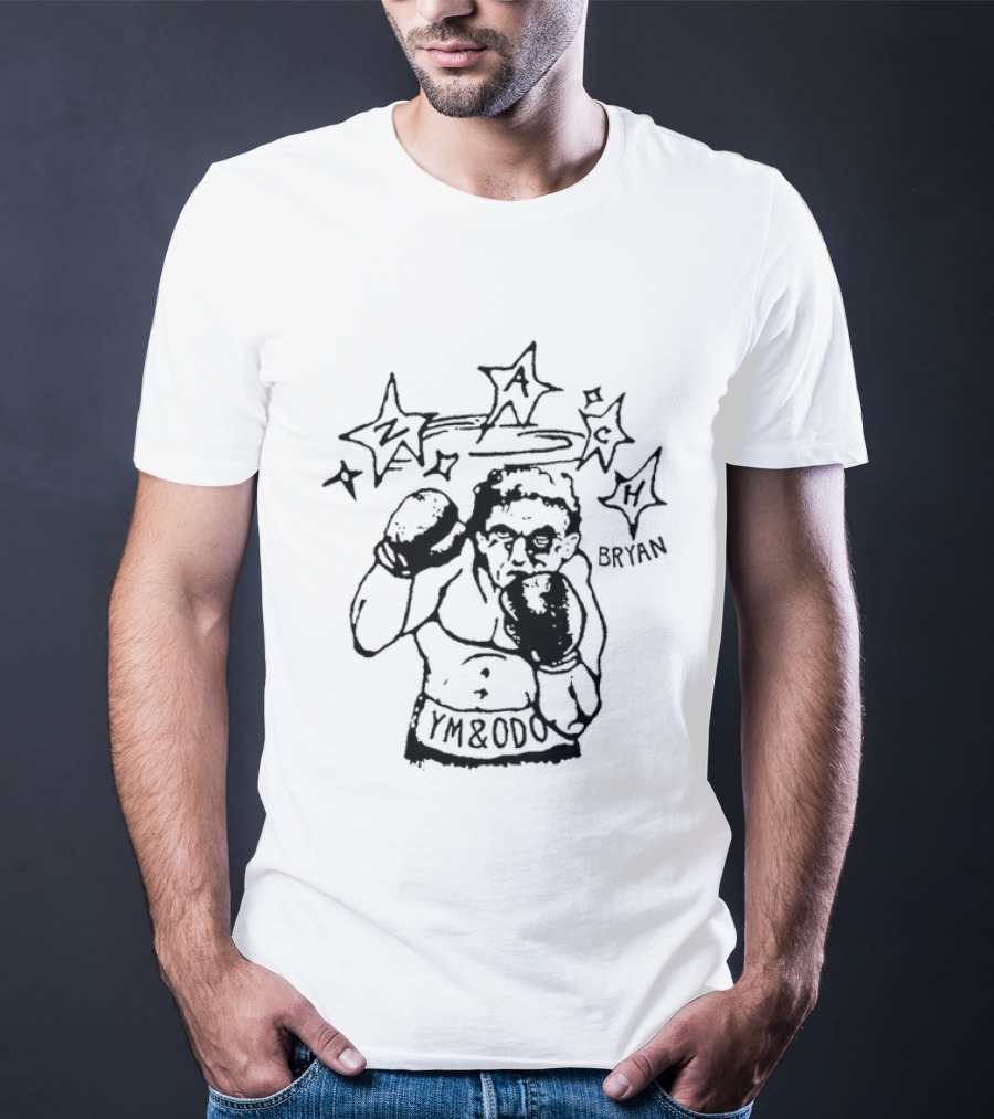 Zach Bryan YM&ODO Boxing Country Music Star T-Shirt