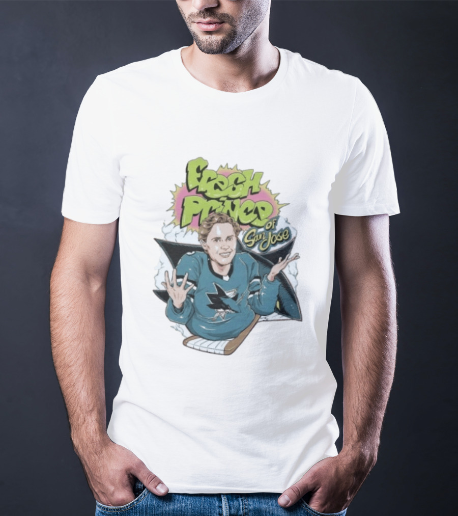 Fresh Prince Of San Jose San Jose Sharks Hockey Player T-Shirt