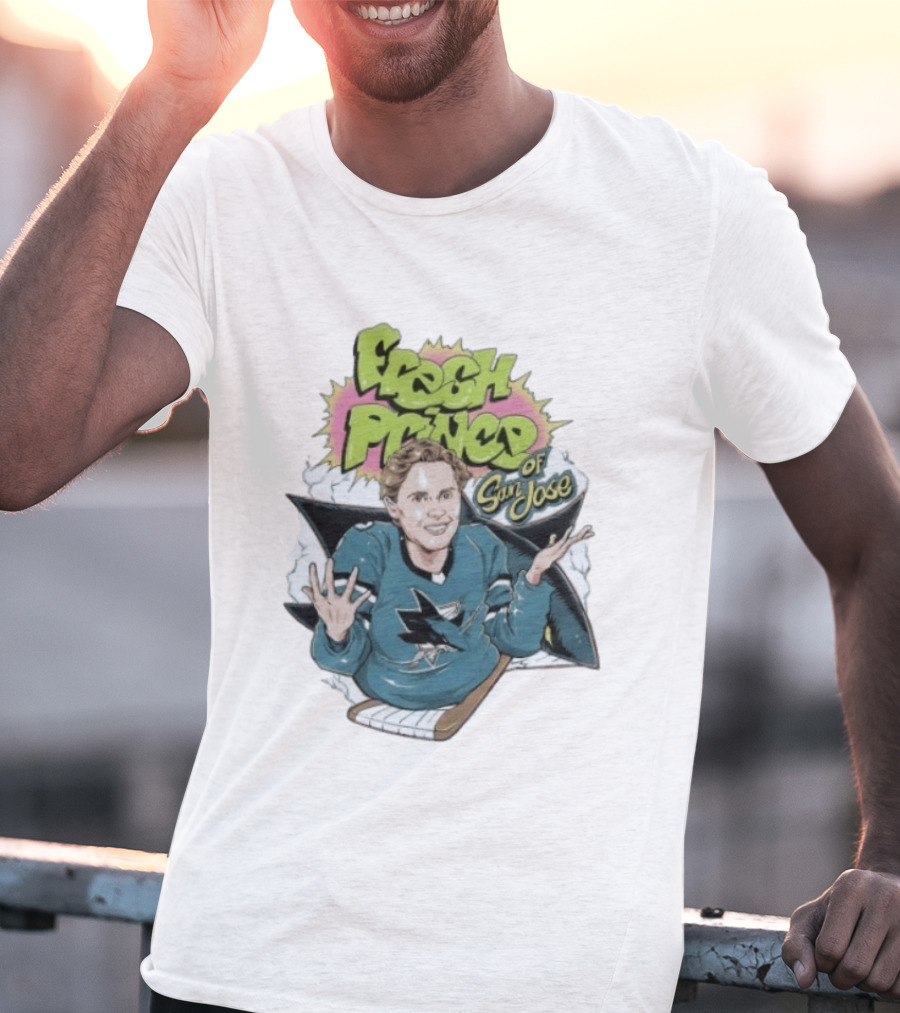 Fresh Prince Of San Jose San Jose Sharks Hockey Player T-Shirt