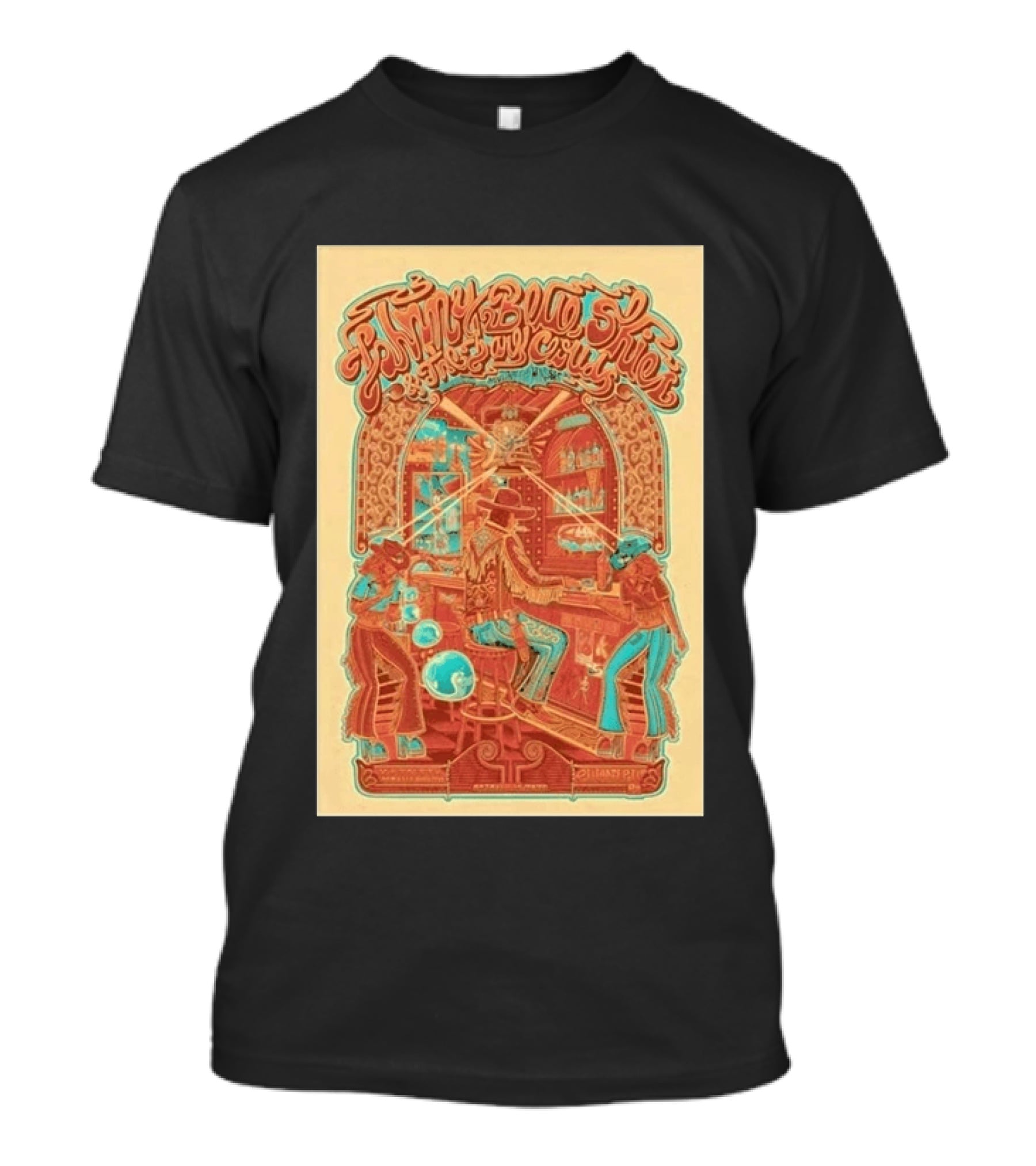 Johnny Blue Skies Band Psychedelic Bar Scene Philadelphia PA October 15 2026 T-Shirt