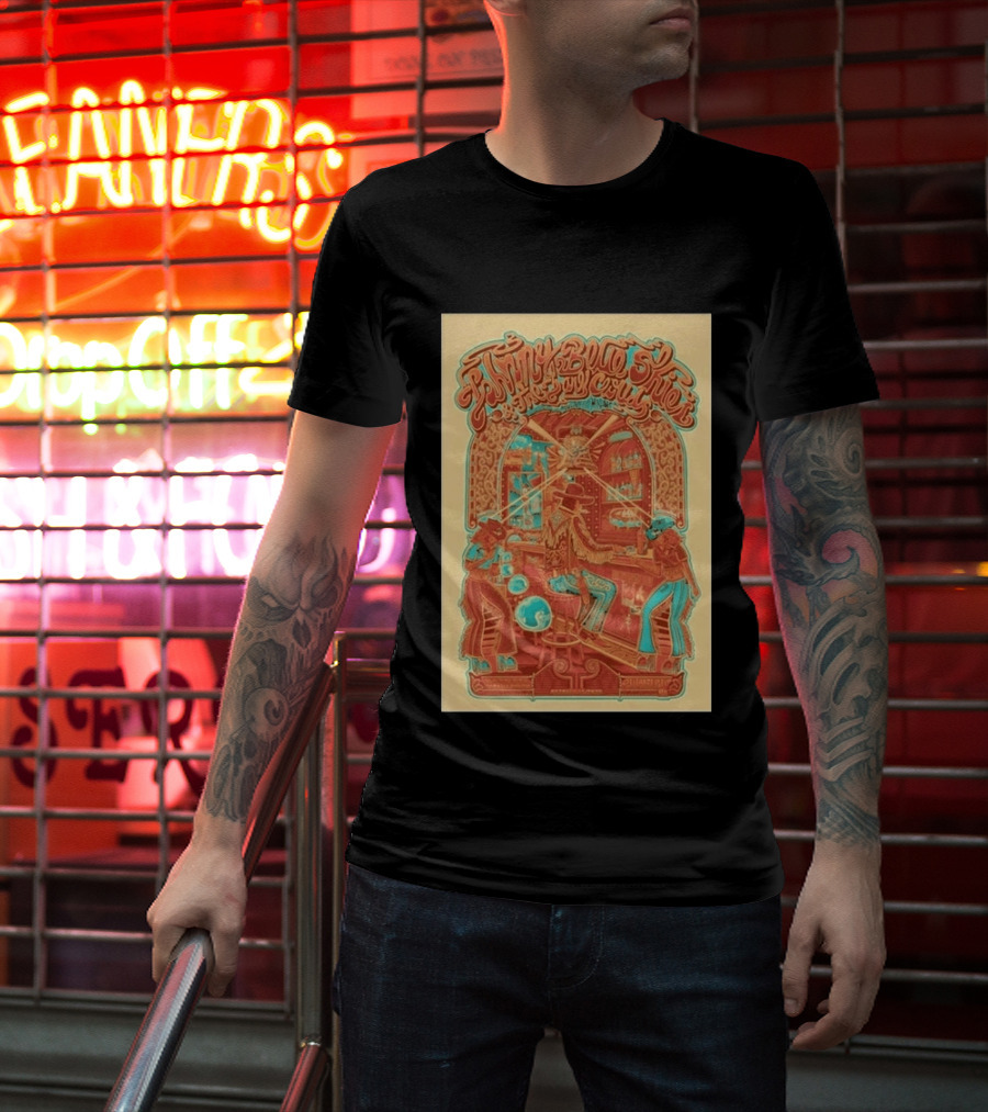 Johnny Blue Skies Band Psychedelic Bar Scene Philadelphia PA October 15 2026 T-Shirt
