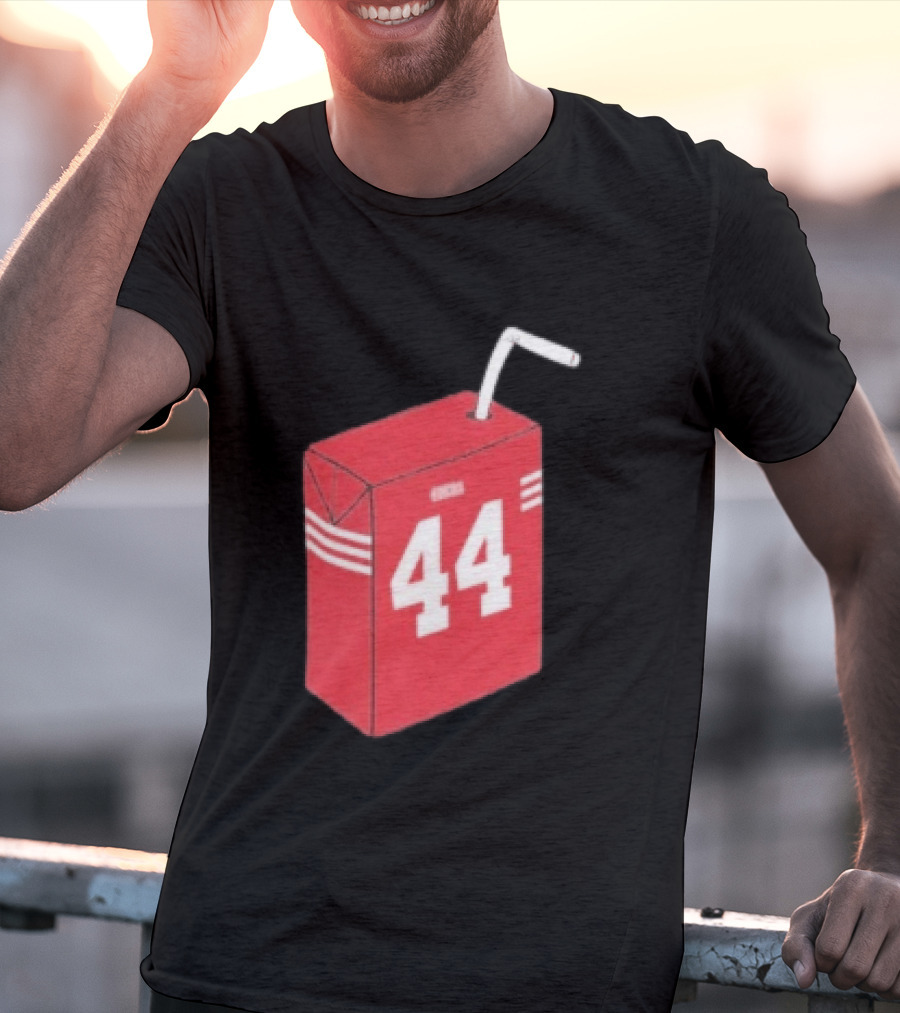 Kyle Juszczyk Juice Box Pack 44 San Francisco 49ers T-Shirt