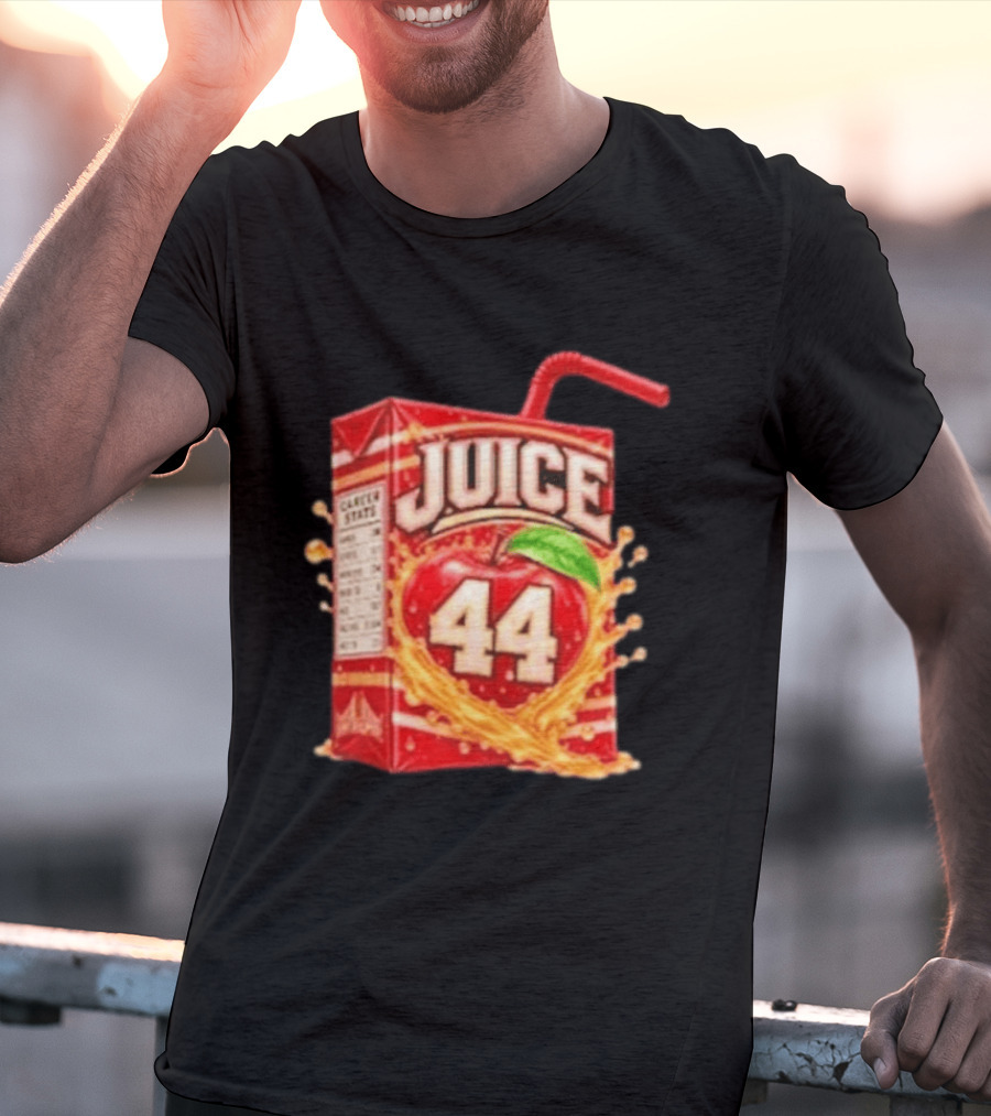 Kyle Juszczyk Juice Box 44 San Francisco 49ers Career Stats T-Shirt