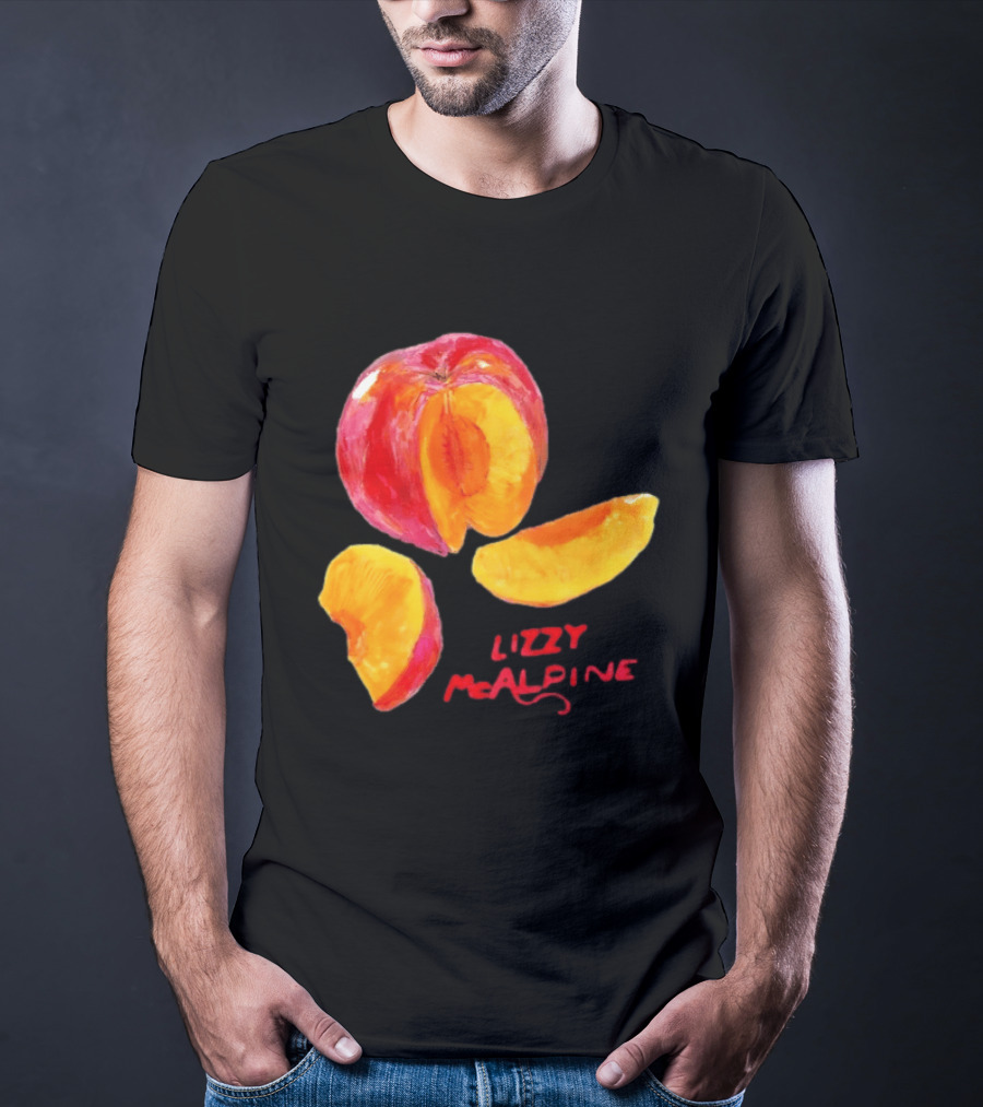 Lizzy McAlpine Peach Indie Folk Singer Songwriter T-Shirt