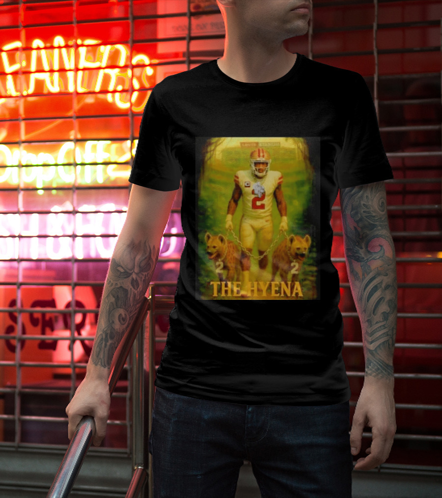 Levi's Stadium Football Player Hyena Number 2 T-Shirt