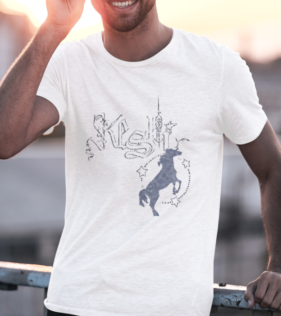 Kelis Distressed Unicorn Y2K R And B T-Shirt