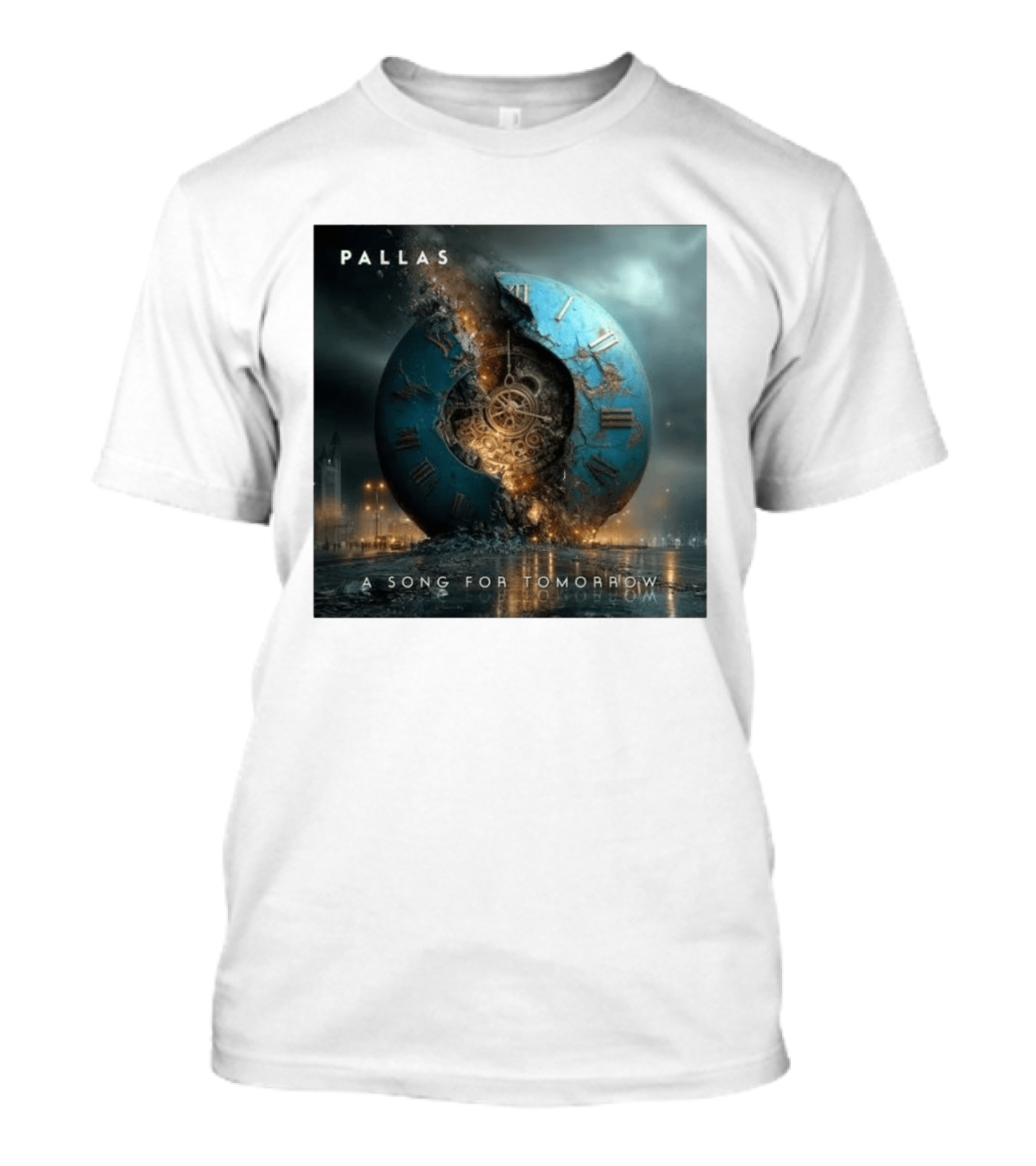 Pallas A Song For Tomorrow Album Featuring Swansong With Alan Reed October Release T-Shirt