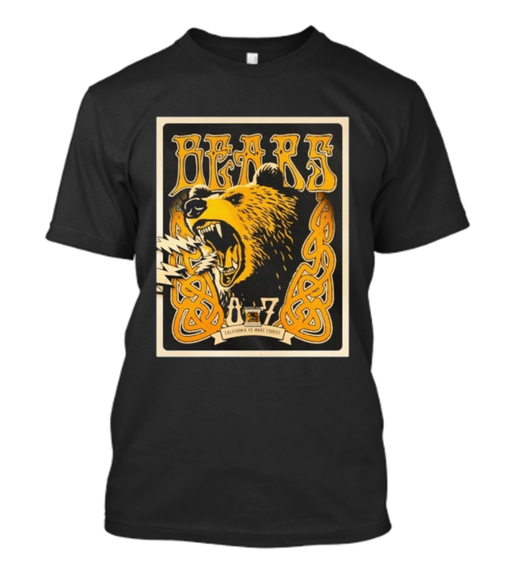 California Vs Wake Forest Bears Grateful Dead Tour 07 T-Shirt