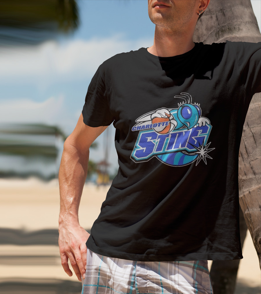 Charlotte Sting WNBA Team Basketball T-Shirt