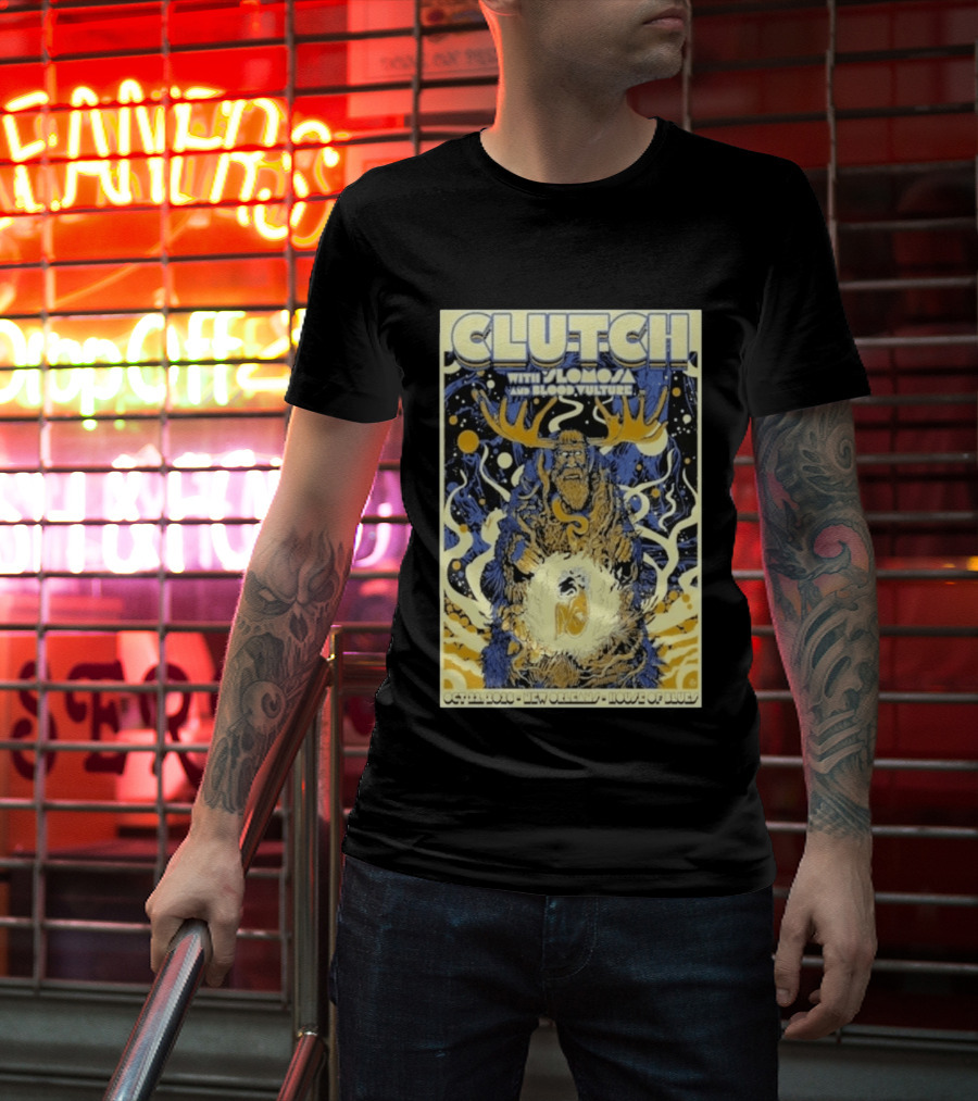 Clutch New Orleans LA House Of Blues October 22 2026 T-Shirt