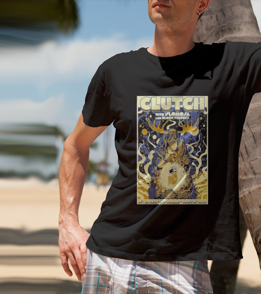 Clutch New Orleans LA House Of Blues October 22 2026 T-Shirt