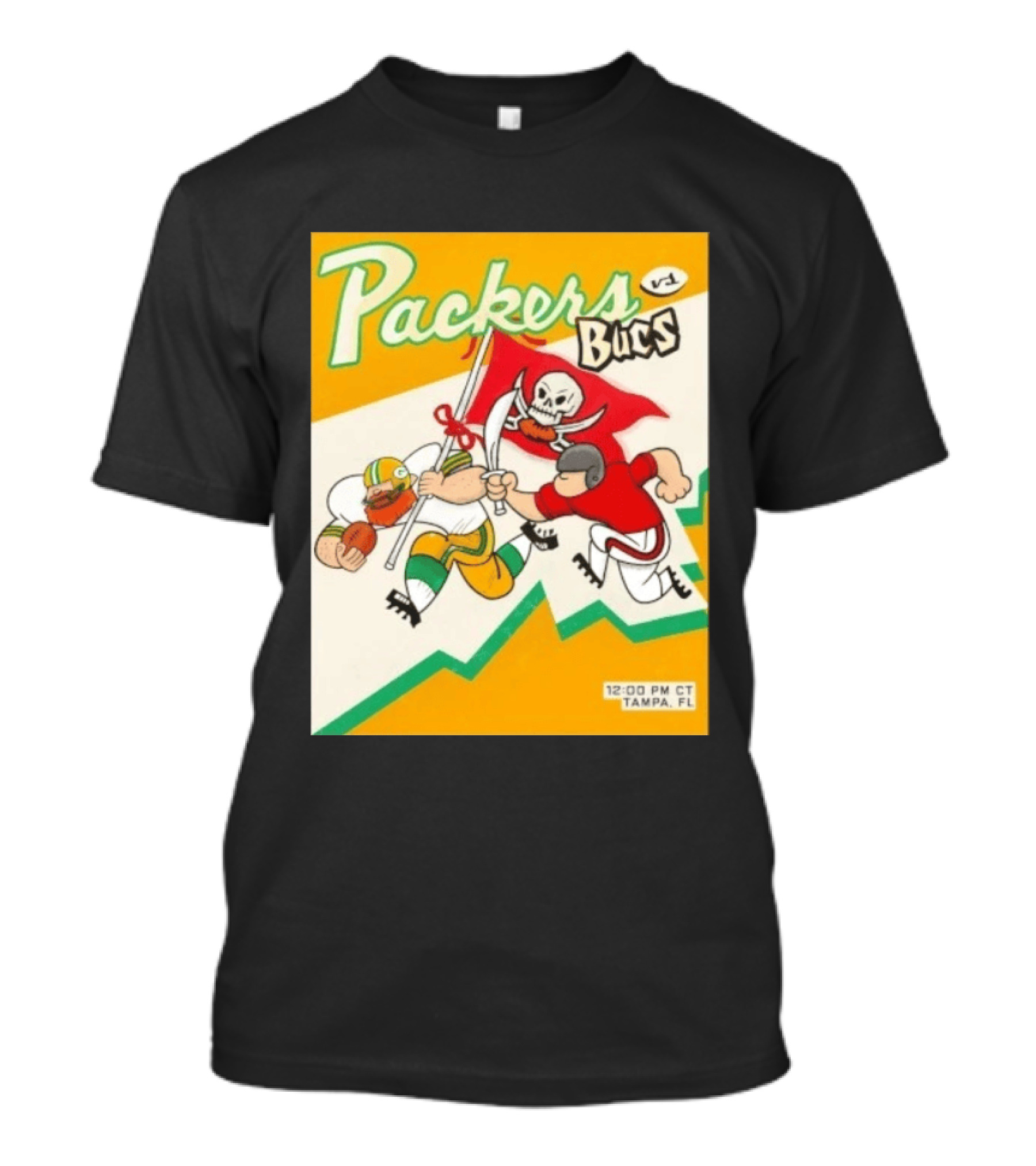 Packers Vs Bucs Game Day Tampa Bay Buccaneers T-Shirt