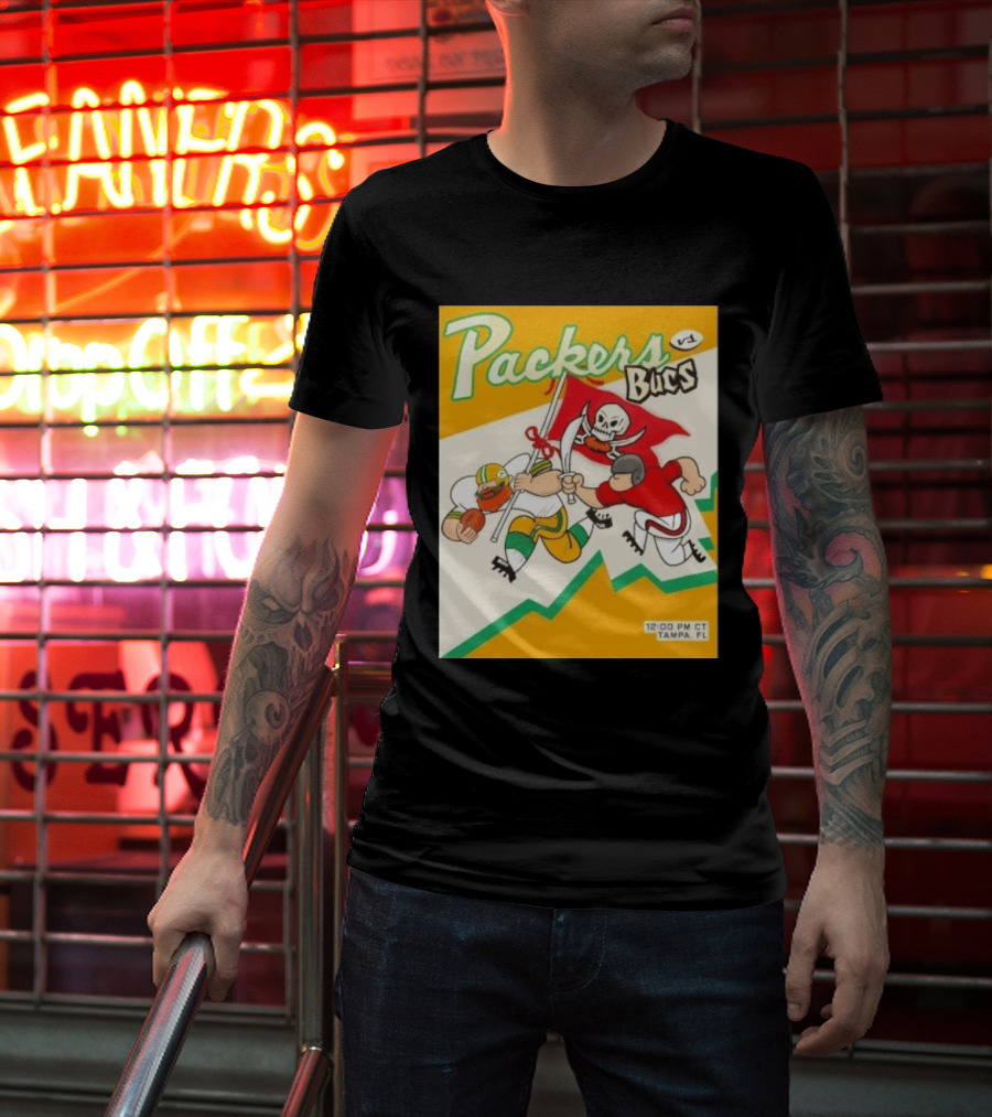 Packers Vs Bucs Game Day Tampa Bay Buccaneers T-Shirt