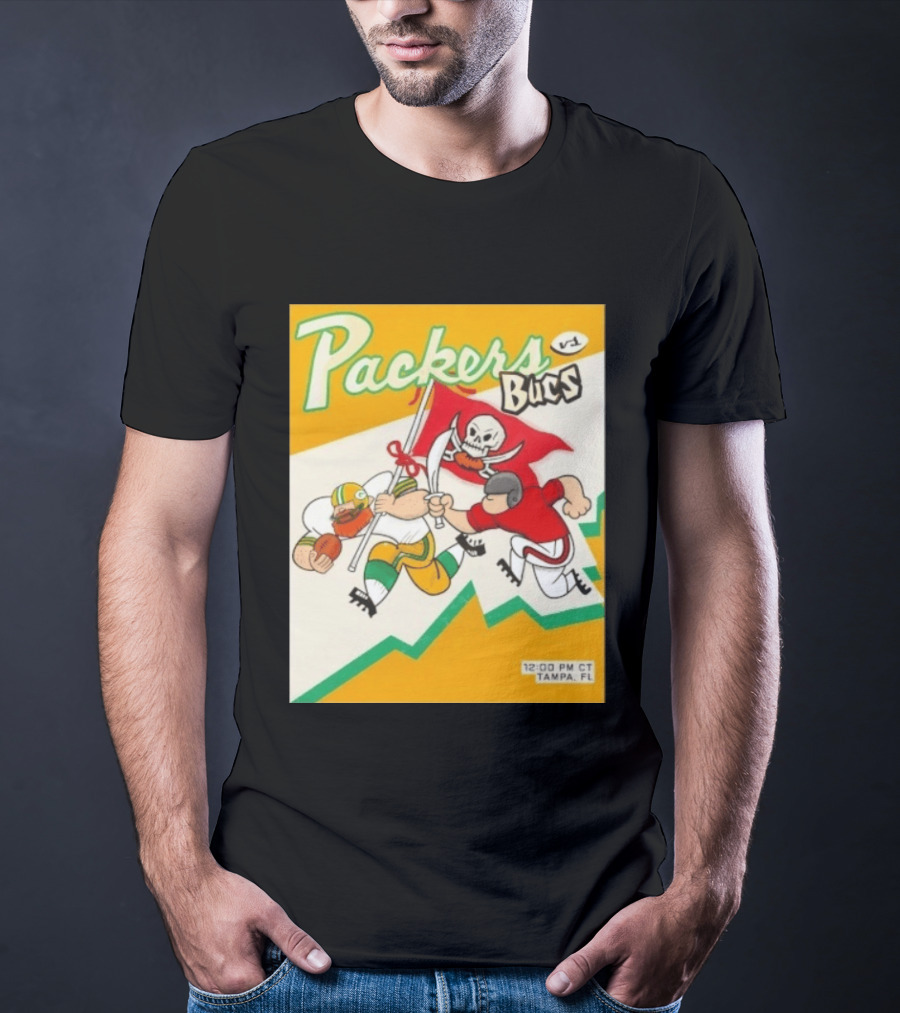 Packers Vs Bucs Game Day Tampa Bay Buccaneers T-Shirt