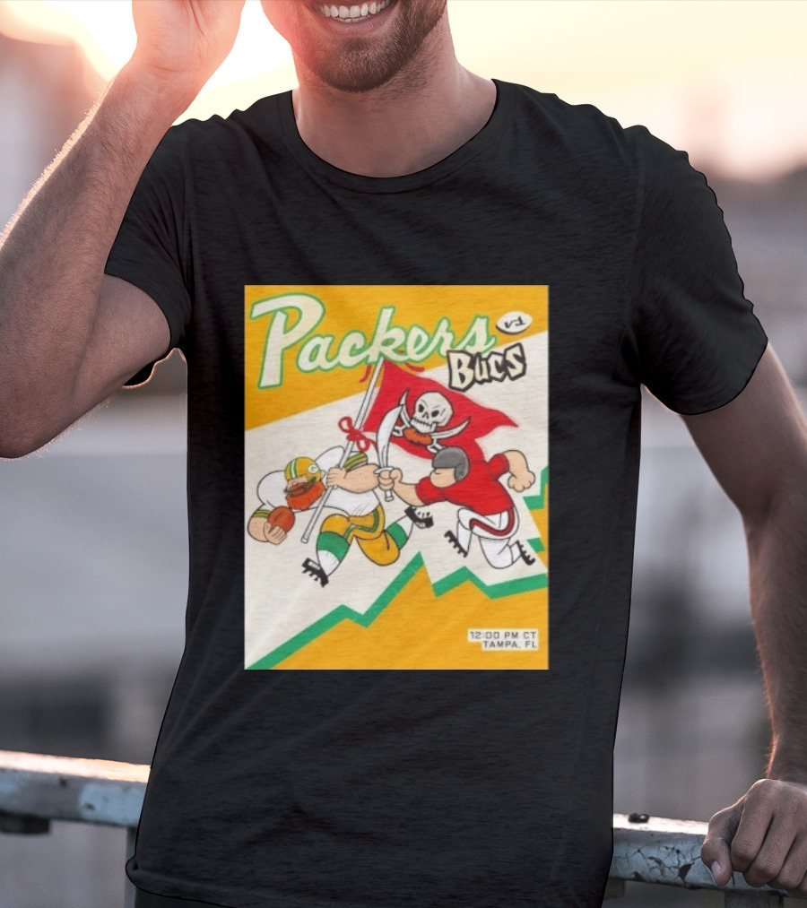 Packers Vs Bucs Game Day Tampa Bay Buccaneers T-Shirt