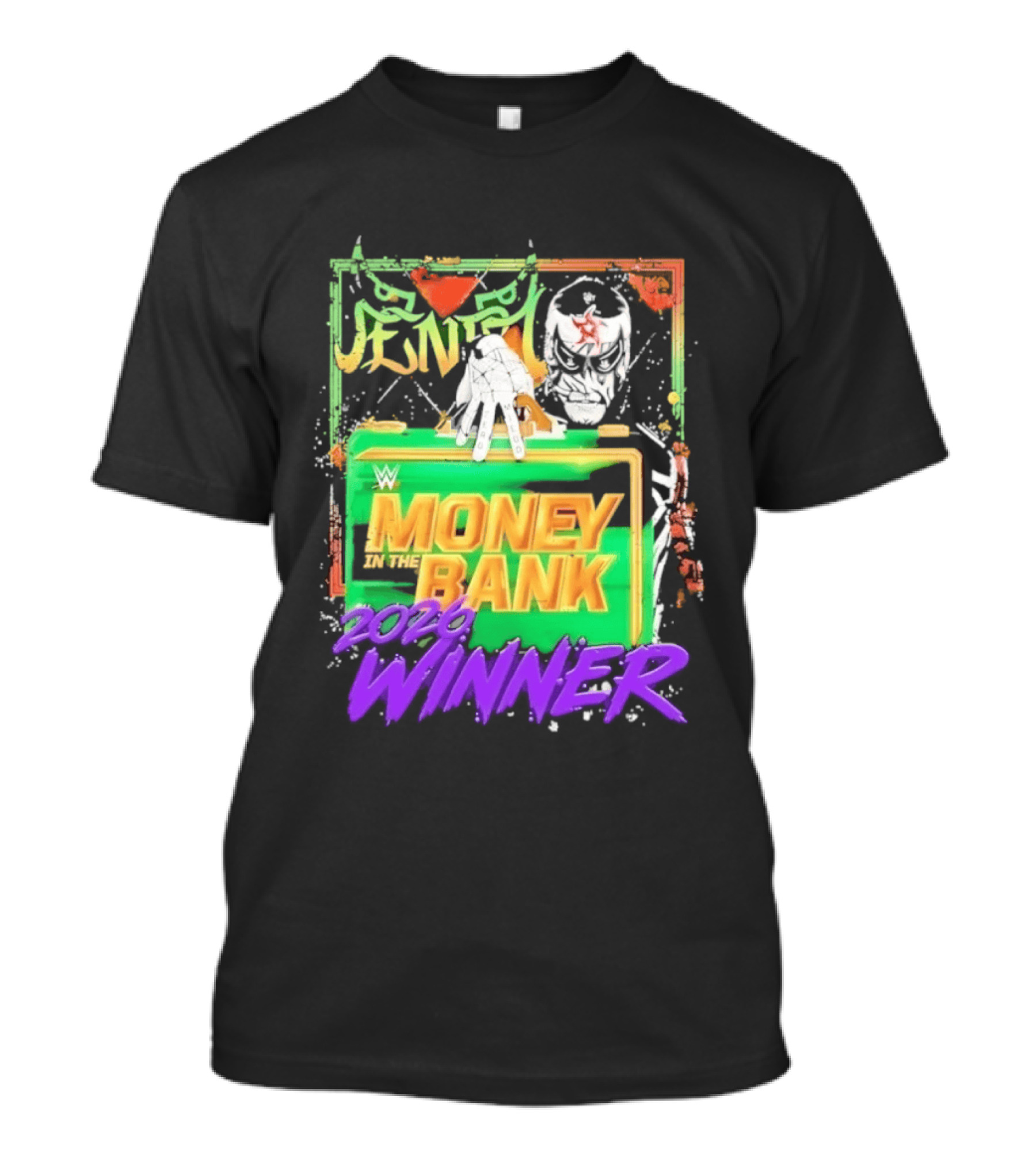 Pentagon Jr Money In The Bank 2026 Winner Wrestling T-Shirt