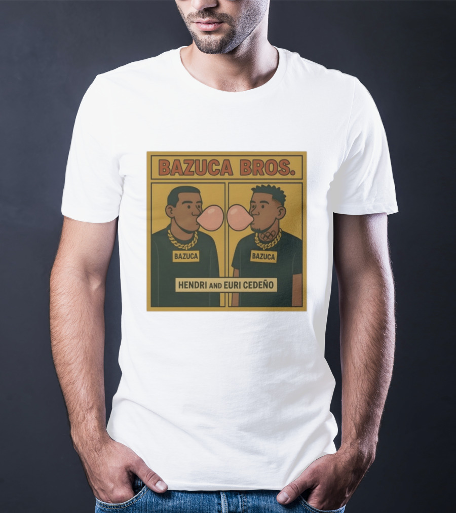 Bazuca Bros Hendri And Euri Cedeño Bubblegum Bazuca T-Shirt