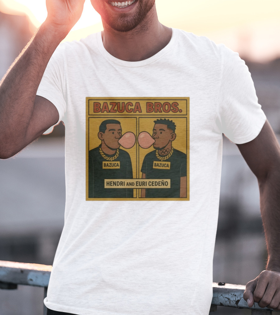 Bazuca Bros Hendri And Euri Cedeño Bubblegum Bazuca T-Shirt