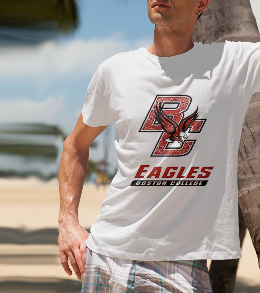Boston College Eagles BC NCAA Red Eagle T-Shirt