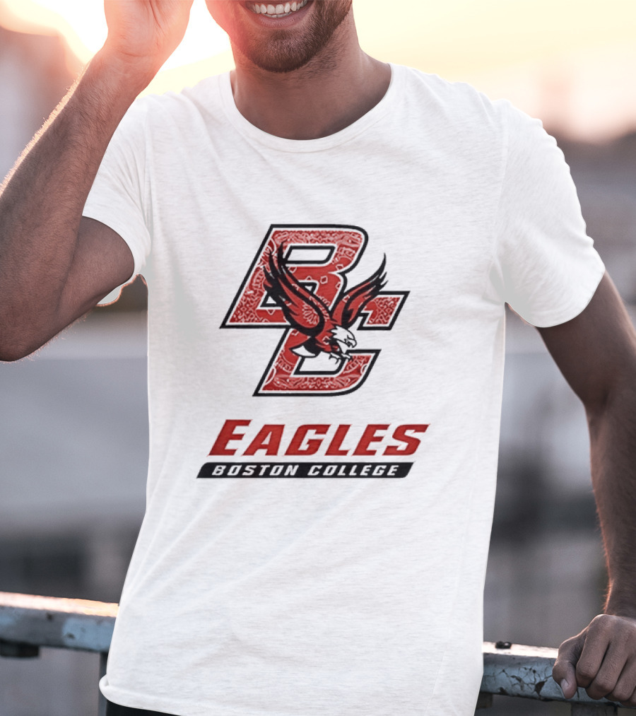 Boston College Eagles BC NCAA Red Eagle T-Shirt