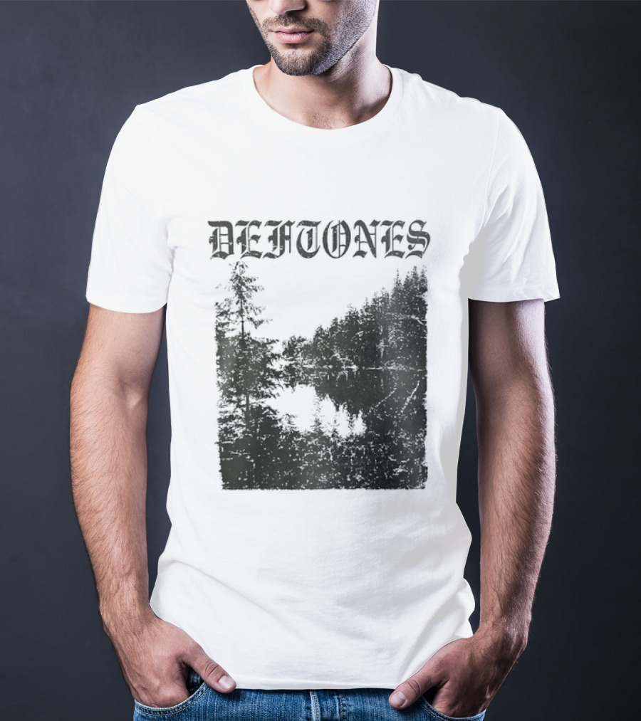 DEFTONES Forest Lake Landscape Alternative Metal T-Shirt