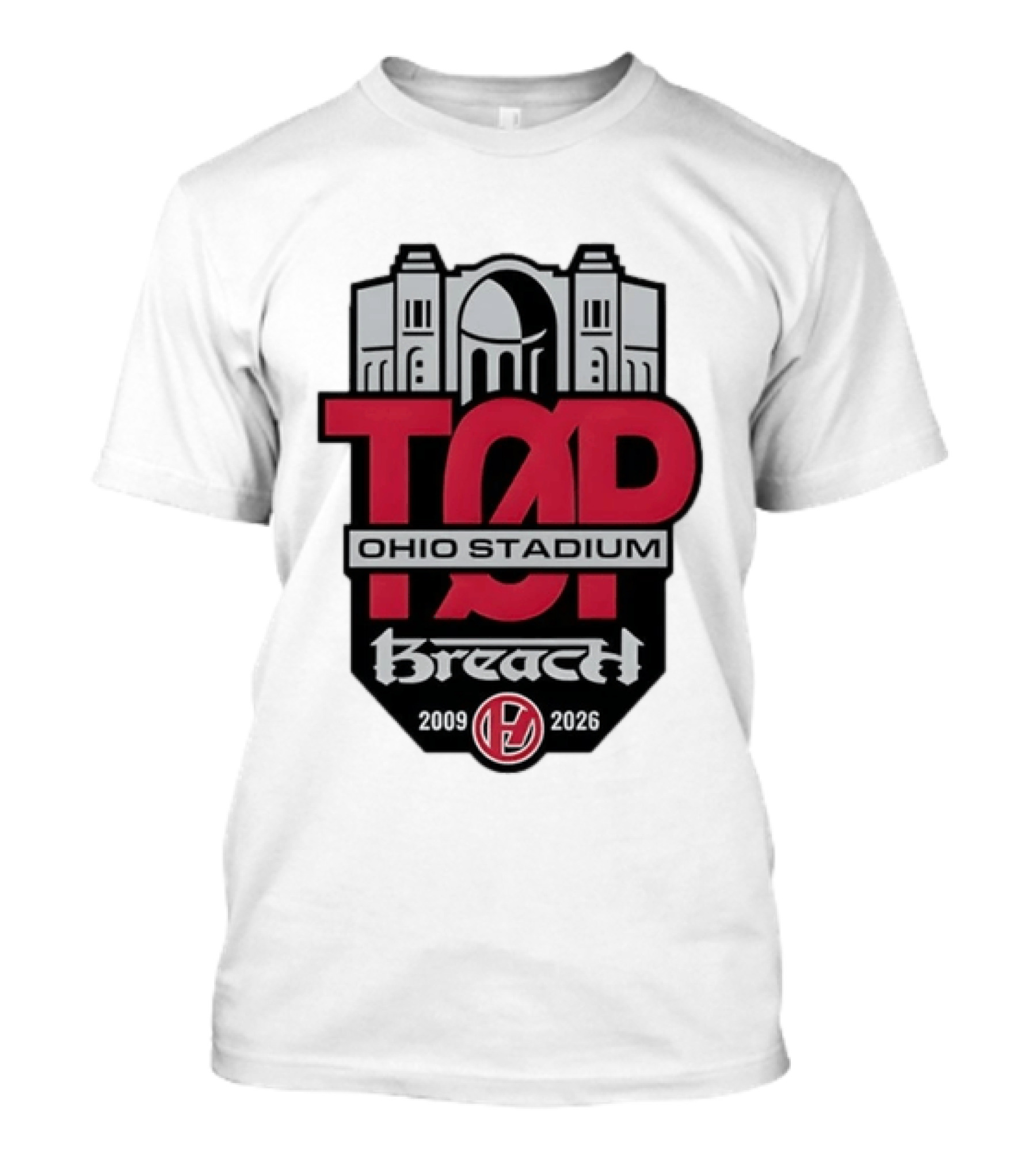 Twenty One Pilots Ohio Stadium TOP Breach 2009 2026 T-Shirt