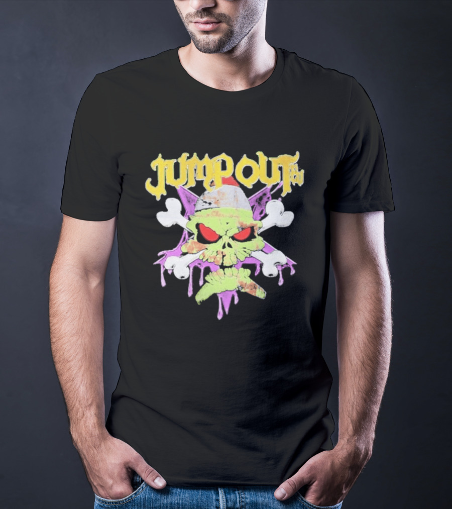 Jumpout Bomb Skull Crossbones 2025 Tour T-Shirt