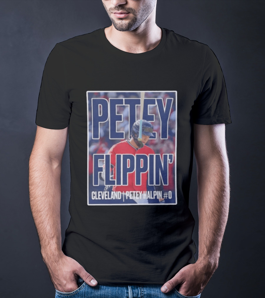 Petey Flippin' Cleveland Petey Halpin #0 T-Shirt