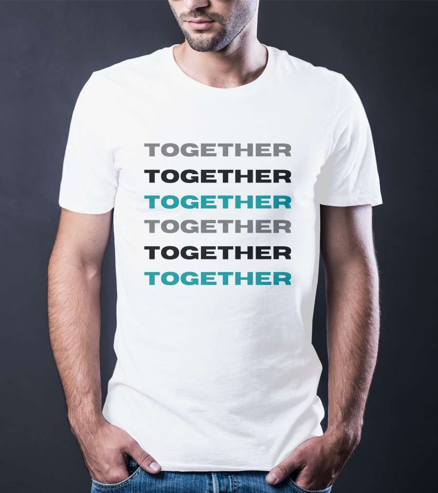 TOGETHER Repeated T-Shirt