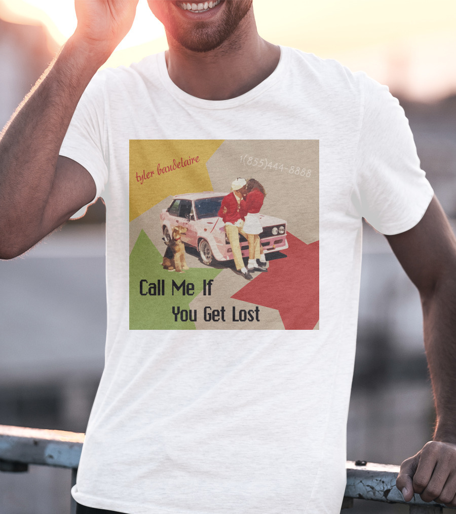 Tyler Baudelaire Call Me If You Get Lost 1(855)444-8888 T-Shirt