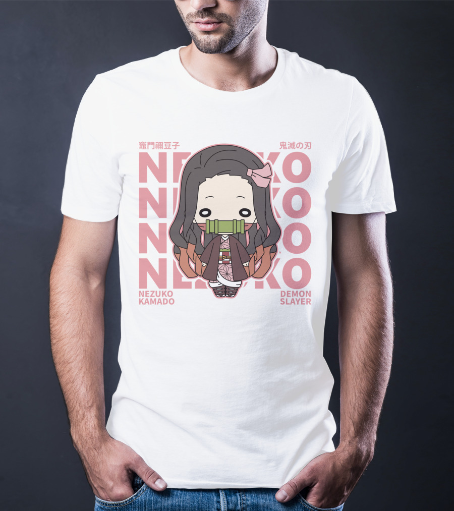 Nezuko Kamado Kimetsu No Yaiba Demon Slayer Nezuko T-Shirt