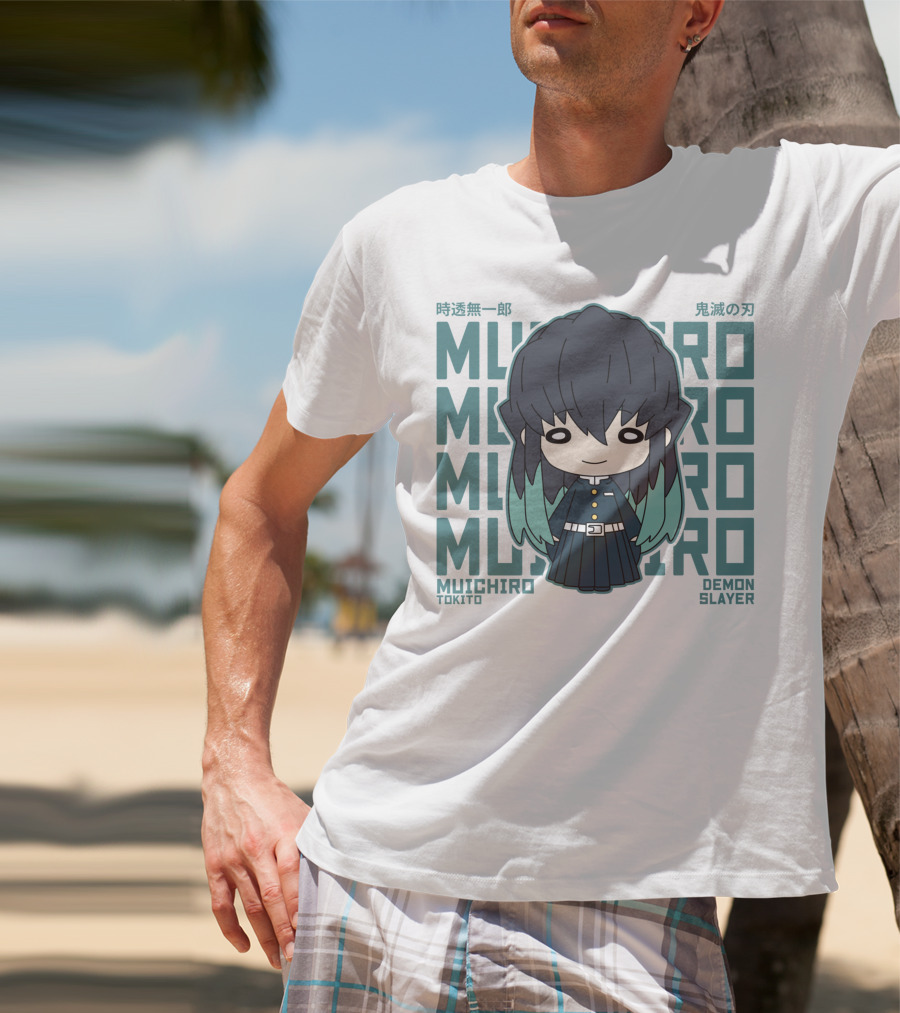 MUICHIRO TOKITO DEMON SLAYER KIMETSU NO YAIBA T-Shirt