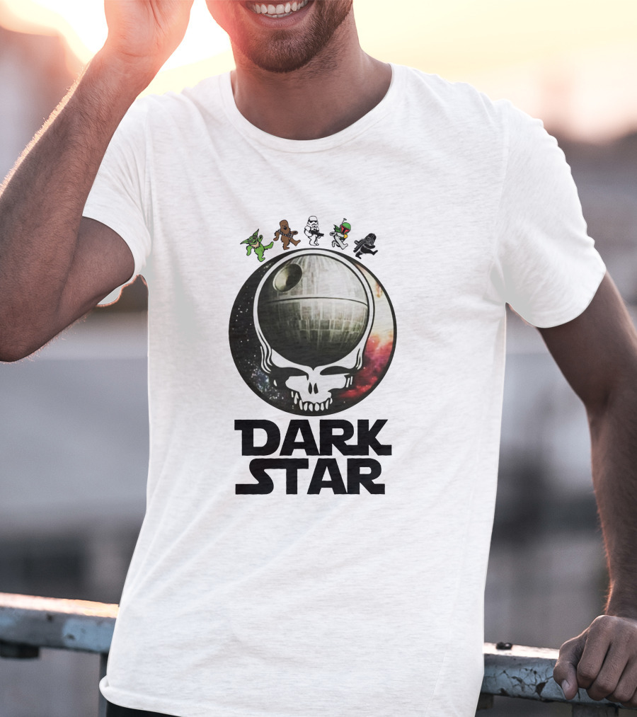 Classic Dark Star Wars Grateful Dead Crossover T-Shirt
