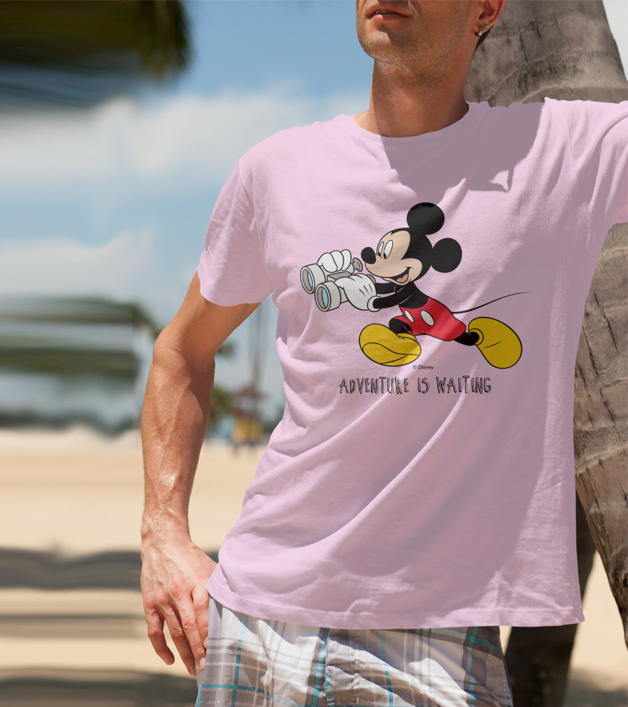 Disney Mickey Mouse Adventure Is Waiting T-Shirt