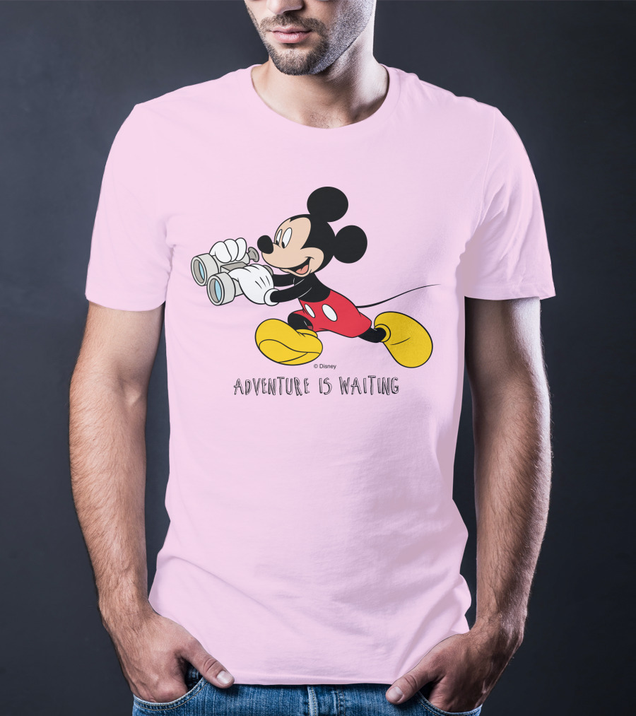 Disney Mickey Mouse Adventure Is Waiting T-Shirt