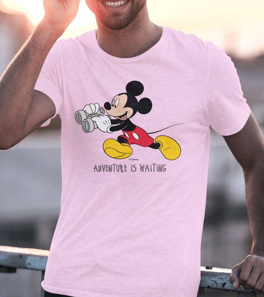 Disney Mickey Mouse Adventure Is Waiting T-Shirt