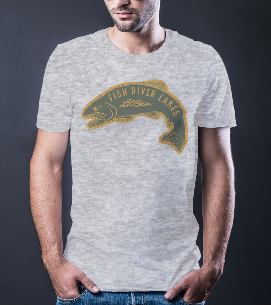 Fish River Lakes L.L.Bean Vintage Trout T-Shirt
